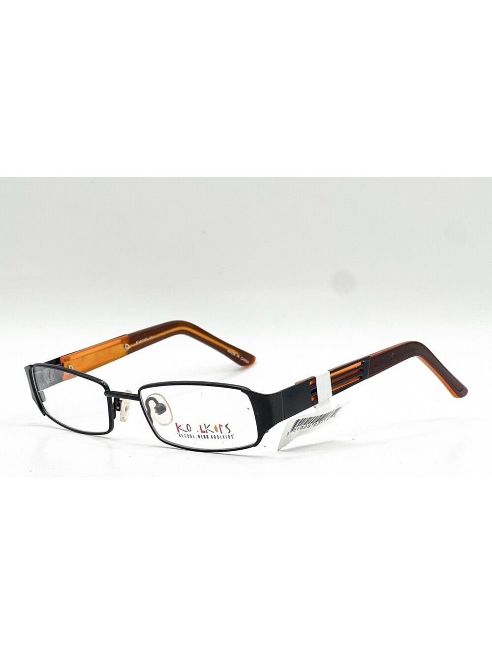 Koolkids 2509 M.Blk Gloss Black Authentic Eyeglasses 46-15-125